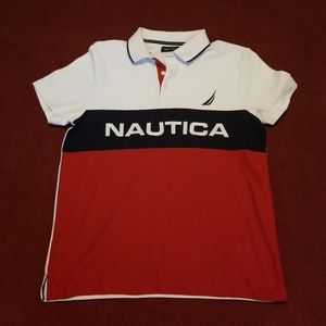 Boy's Nautica Shirt Size L 14/16
